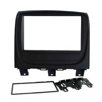 Moldura 2din Fiat Palio Way 2014, 2015, 2016, 2017, 2018 - Preta