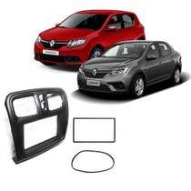 Moldura 2din painel Renault Logan e Sandero 2015 até 2020 - EPX 362- CH