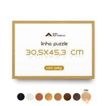 Moldura 30,5x45,3 Cm Para Quebra Cabeça 500 Peças Grow 30,5x45,3 Com Acrilico nPetg