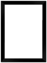 Moldura 30x40 Em Madeira Laqueada Preta Moldura 30x40 Em Madeira Laqueada Preta