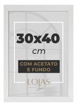 Moldura 30x40cm Com Acetato Certificado Diploma Fotografia