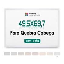 Moldura 49,5x69,7 para Quebra Cabeça 1.000 Peças C/ Petg