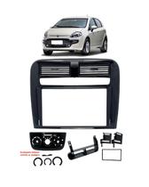 Moldura 6.8 e 7 Fiat Punto 2008/2012 - Black Piano Moldura 6.8 e 7 Fiat Punto 2008/2012 - Black Piano