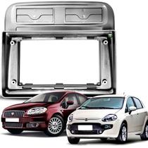 Moldura 7 e 9 Polegadas Punto/Linea 2008 2009 2010 2011 2012 2013 2014 Cinza