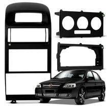 Moldura 7 Pol 2 Din Astra 1998 1999 2000 01 02 03 04 05 06 07 08 09 10 2011 AC Preto Fosco