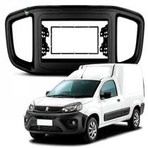 Moldura 7 Pol 2 Din Peugeot Partner 2022 2023 2024 Preto Fosco Moldura 7 Pol 2 Din Peugeot Partner 2022 2023 2024 Preto Fosco