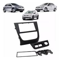 Moldura 7 Polegadas 2 Din Gol G5 Saveiro G5 Voyage G5 Fiamon Black Piano