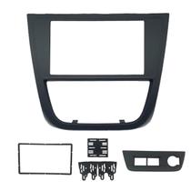 Moldura 7 Polegadas Central Painel 2Din DVD VW Gol Saveiro Voyage G5 Preta Fiamon Padrão Japonês E Chinês