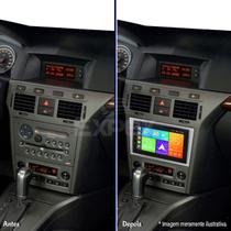 Moldura 7 polegadas corsa/montana/meriva/vectra prata