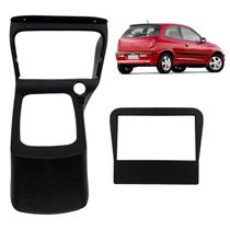 Moldura 7 Polegadas GM Celta G1 2000 à 2005 com console Preto Fiamon
