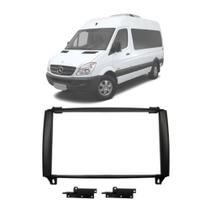 Moldura 8" Fiamon Padrão Pioneer Sprinter 2013 até 2019 Preta