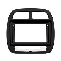 Moldura 9" Chinês Renault Kwid 2023 - Preta - 6187 Moldura 9" Chinês Renault Kwid 2023 - Preta - 6187