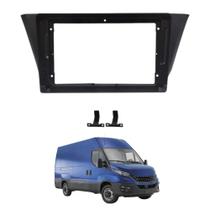 Moldura 9" Flutuante Iveco Daily 2020 Padrão Chinês cor Preta Fiamon - 5951 Moldura 9" Flutuante Iveco Daily 2020 Padrão Chinês cor Preta Fiamon - 5951