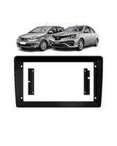 Moldura 9" Flutuante Toyota Etios 2012/2013 - Black Piano Moldura 9" Flutuante Toyota Etios 2012/2013 - Black Piano