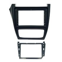 Moldura 9" Flutuante VW Fox, Spacefox, Spacecross, Crosfoss G3 - Preta - 5862