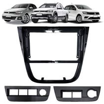 Moldura 9 Polegadas Acabamento Painel Vw Gol G5 Voyage Saveiro Cor Black Piano Expex Moldura 9 Polegadas Acabamento Painel Vw Gol G5 Voyage Saveiro Cor Black Piano Expex