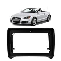 Moldura 9 polegadas audi tt 2007 a 2014 preto fosco