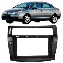 Moldura 9 Polegadas C4 Pallas 2006 à 2014 Preta Painel Central Multimidia Expex Epx9ci003 Som