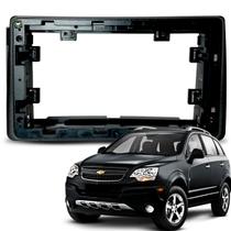 Moldura 9 Polegadas Captiva 2008 2009 2010 2011 2012 2013 2014 Preto Fosco