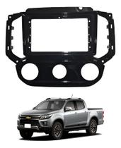 Moldura 9 Polegadas Chevrolet S10 2017 A 2023 Ar Analogico