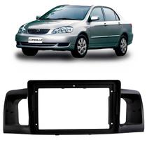 Moldura 9 Polegadas Corolla 2003 à 2008 Preta Painel Central Multimidia Expex Epx9to009 Som