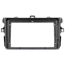 Moldura 9 Polegadas Corolla 2008 à 2013 Grafite Painel Central Multimidia Som