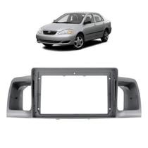 Moldura 9 polegadas corolla e fielder 2003 a 2008 cinza