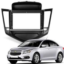 Moldura 9 Polegadas Cruze 2009 2010 2011 2012 2013 2014 Preto Fosco