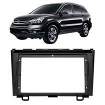 Moldura 9 Polegadas Crv 2007 à 2011 Preta Painel Central Multimidia Expex Epx9ho002 Som