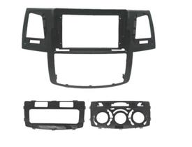 Moldura 9 Polegadas Expex Hilux 2006 A 2011 Black Piano