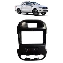 Moldura 9 polegadas ford ranger xl/xls 2012 a 2015 preta