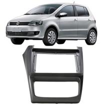 Moldura 9 Polegadas Fox 2014 à 2022 Grafite Painel Central Multimidia