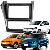 Moldura 9 Polegadas Fox/Crossfox 2014 2015 2016 2017 2018 2019 2020 Spacefox 2014 a 2019 Grafite