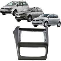 Moldura 9 Polegadas Fox Crossfox Spacefox 2014 à 2022 Grafite Painel Central Multimidia Expex 9vw006