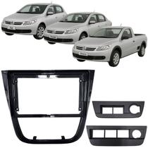 Moldura 9 Polegadas Gol Voyage G5 2009 à 2012 Black Piano Painel Central Multimidia Expex Epx9vw016