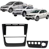 Moldura 9 Polegadas Gol Voyage Saveiro G6 2012 à 2016 Black Piano Painel Central Multimidia 9vw005