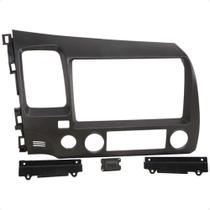 Moldura 9 polegadas Grafite New Civic 2007 2008 2009 2010 2011 Expex - EPX9HO013