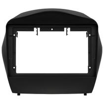 Moldura 9 Polegadas Ix35 2010 à 2022 Preta Painel Central Multimidia Som