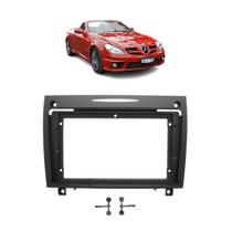 Moldura 9 polegadas mercedes-benz slk 2006/10 preto fosco
