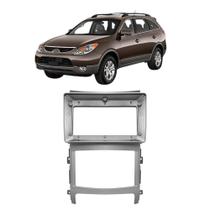 Moldura 9" Polegadas na cor Prata compatível com Vera Cruz 2008 a 2013 Expex - EPX9HY017