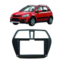 Moldura 9" Polegadas na cor Preta compatível com SX4 e Scross a partir de 2014 Expex - EPX9SU003