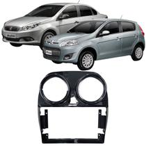 Moldura 9 Polegadas Palio Atractive Essence 2012 à 2016 Black Piano Multimidia Expex Epx9ft024