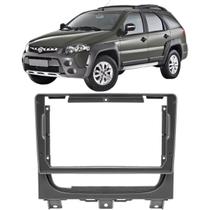 Moldura 9 Polegadas Palio Weekend Adventure Attractive Trekking 2013 à 2020 Grafite Multimidia Som