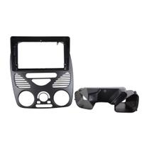 Moldura 9" Polegadas Preta compatível com Palio, Siena e Strada 2002 a 2014 Expex - EPX9FT016