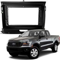 Moldura 9 Polegadas Ranger 2017 2018 2019 2020 2021 Preto Fosco