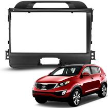 Moldura 9 Polegadas Sportage 2010 2011 2012 2013 2014 2015 2016 Grafite