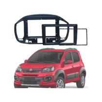 Moldura 9" Polegadas Uno 15/21 c/ Adaptador 7" Pol cor Black Piano CH/JP Fiammon - FY02210063