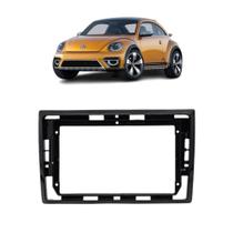 Moldura 9" polegadas vw fusca 2011/16 black piano