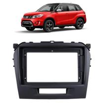 Moldura 9" suzuki vitara 2016 a 2022 preta