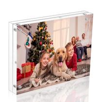 Moldura acrílica NIUBEE 5x7 Clear Picture Frame Dupla Face Moldura acrílica NIUBEE 5x7 Clear Picture Frame Dupla Face